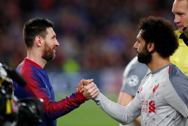 Image result for arsene wenger on mo salah and messi