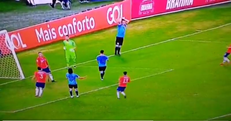 (Video) Former LFC star involved in hilarious gaffe on Copa America duty