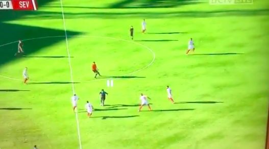 (Video) Origi’s sublime midfield pirouette leads to LFC counter-attack v Sevilla