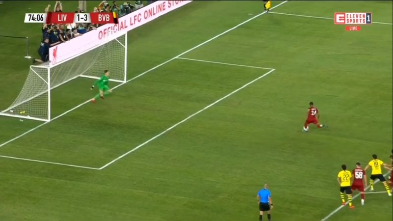 (Video) Brewster nets great penalty v. Dortmund; gives goalkeeper no chance