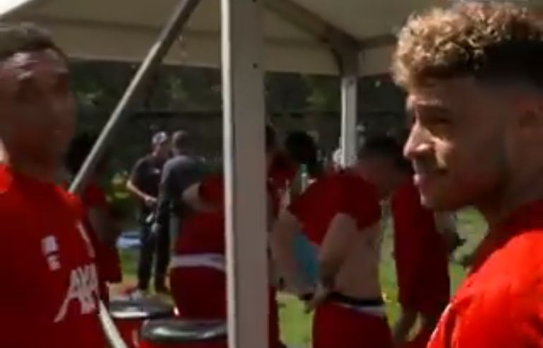 (Video) Oxlade-Chamberlain has none of Trent’s cricket shout in funny clip