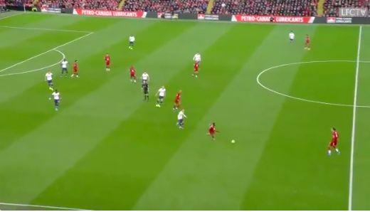 (Video) 2:44 of Fabinho bossing Spurs in manner only he’s capable of