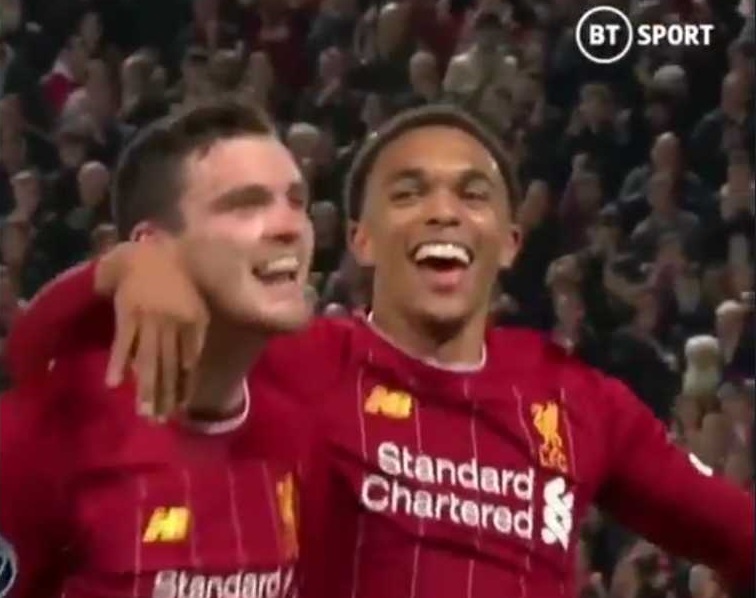 Trent’s great response to Robbo’s windup tweet as Andy goes ahead on assists