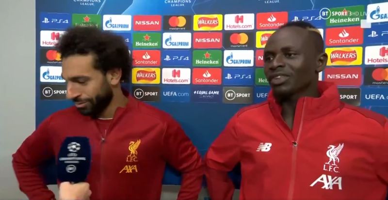 (Video) Mane & Salah’s brilliant reaction to Robertson’s goal