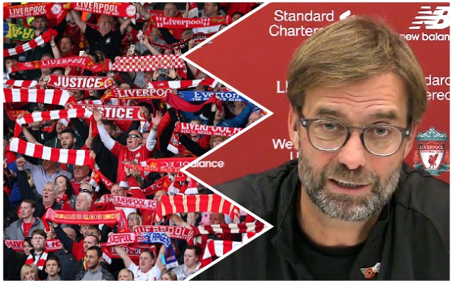 Jurgen Klopp urges fans to make Anfield a cauldron against Manchester City with typically hilarious comments