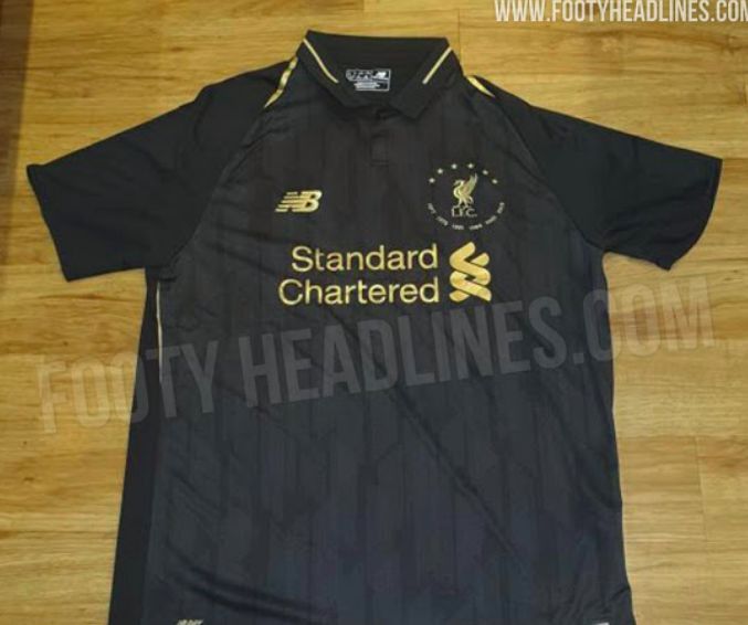 liverpool shirt black and gold