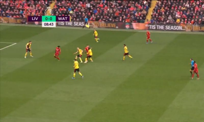 (Video) Firmino skins three Watford players with fancy footwork