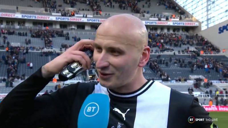 (Video) “I might be a hero in Liverpool now!”: Shelvey reacts after stunning Man City