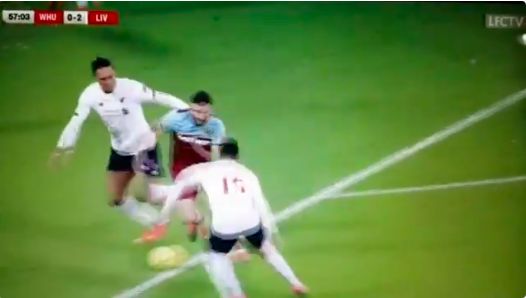 (Video) Van Dijk ushering Snodgrass the ‘width of the pitch’ sums up his dominance