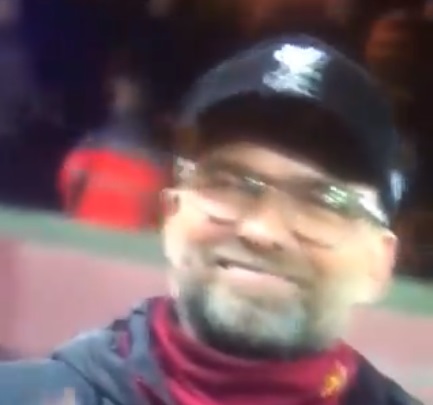 (Video) Klopp’s reaction to the kids beating Everton is very funny