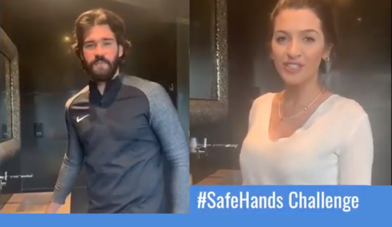 (Video) Alisson kick-starts #SafeHands challenge to combat COVID-19