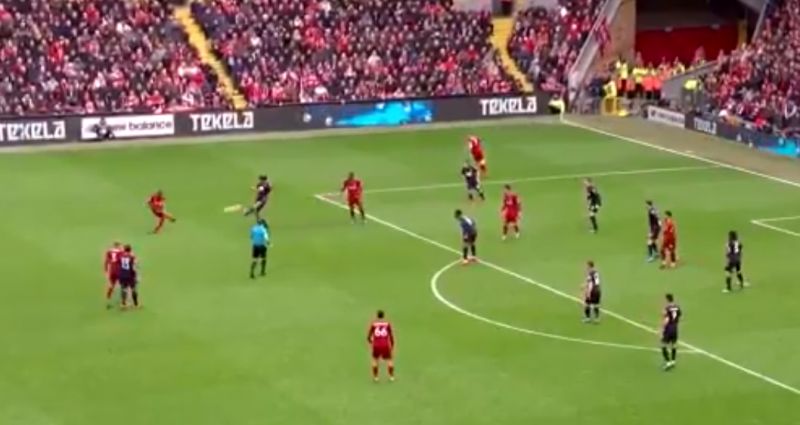 (Video) Mane inches away from netting 25 yard worldy as he smashes the crossbar