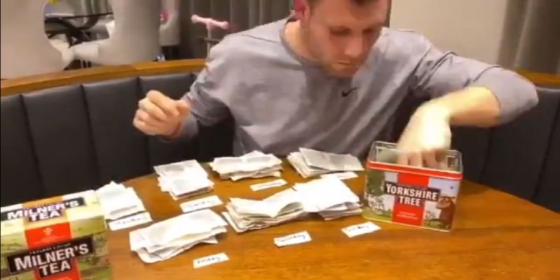 (Video) ‘Boring Milner’ responds to Ox/Perrie dancing by rationing out tea bags to dance music