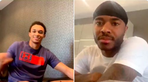 (Video) Sterling fumes & rips off headphones as Trent comes back with FIFA 20 win