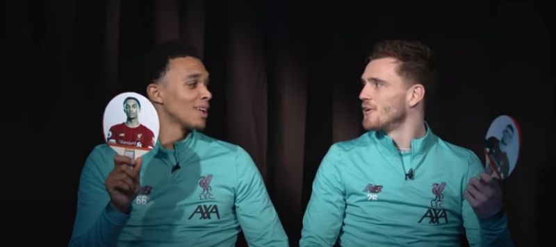 (Video) Trent & Robbo argue over who’s Klopp’s favourite