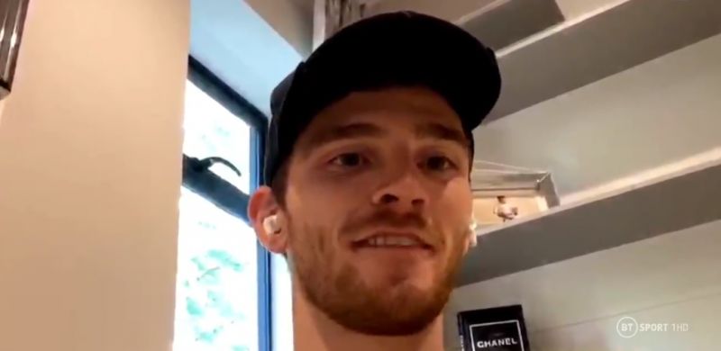 (Video) Robertson says he wants to retire at Liverpool in his mid-thirties
