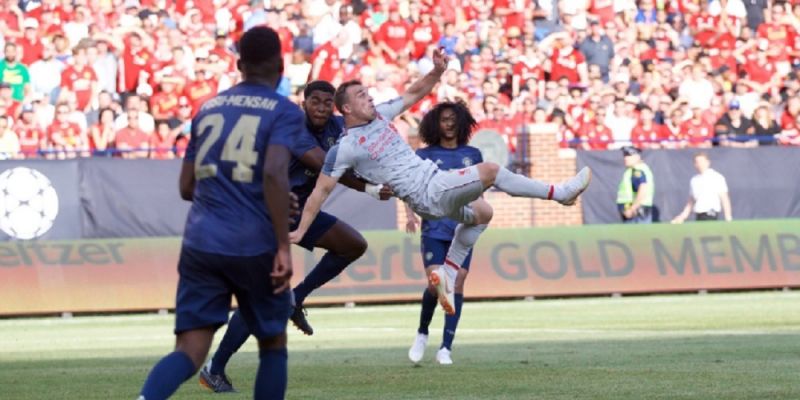 (Video) Remembering when Shaqiri bagged a bicycle-kick against Man Utd on his LFC debut
