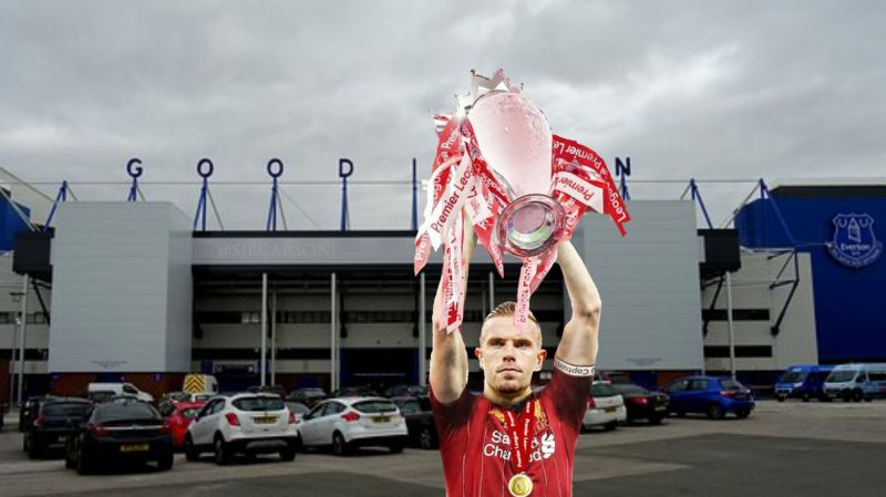 Liverpool may be forced to lift Premier League trophy in Goodison’s carpark – report