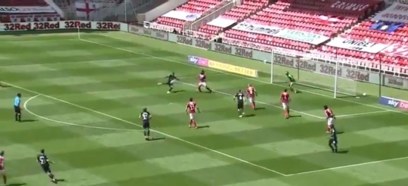 (Video) Brewster bags brace inside three minutes for Swansea