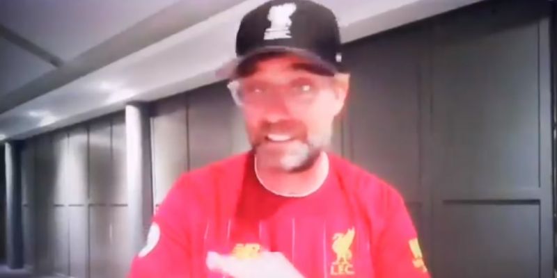 (Video) Jurgen Klopp reduced to tears as LFC are confirmed as Premier League Champions