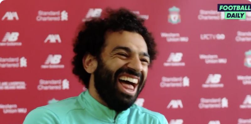 (Video) Brilliant: Mo Salah jokes that he prefers Golden Boot to record points tally