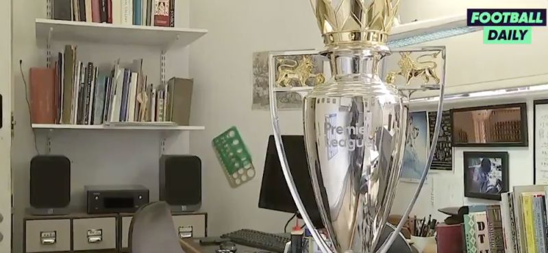 (Video) Liverpool’s name is engraved on Premier League trophy and it suddenly feels very real