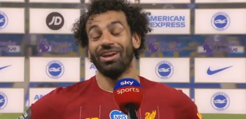 (Video) Mo Salah complains he’s not respected for his assists, after providing another tonight for Liverpool