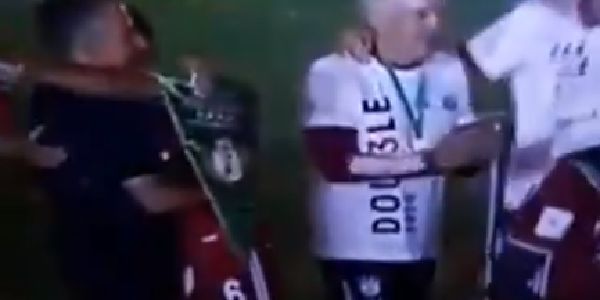 (Video) Liverpool fans think they’ve spotted something as Thiago celebrates DFB-Pokal win