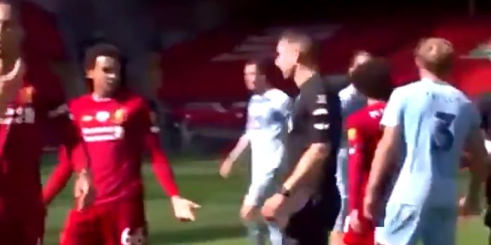 (Video) Trent goes off on match officials after final whistle over dodgy penalty call