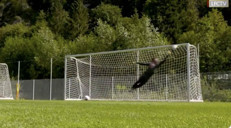 (Video) Alisson has produced a series of ridiculous saves in viral training drill