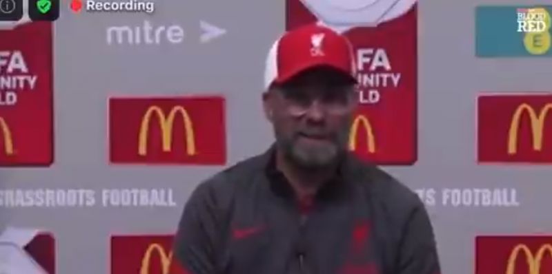(Video) Happy Klopp says Minamino took “a big step” with first Liverpool goal