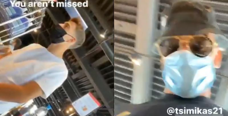(Video) Salah tells Lovren ‘you aren’t missed’ as he shops with Tsimikas, his new best mate