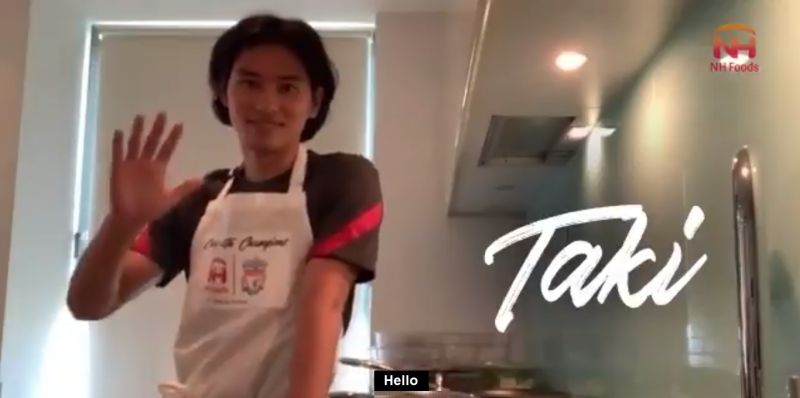 (Video) Minamino smashes Fabinho & Adrian in hilarious cook-off with LFC chef
