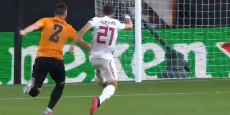 (Video) Tsimikas’ highlights from Wolves game offers LFC fans best insight to left-back’s ability