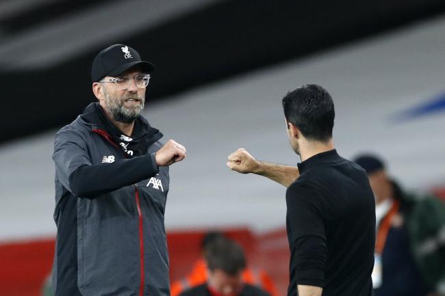 Klopp, Arteta