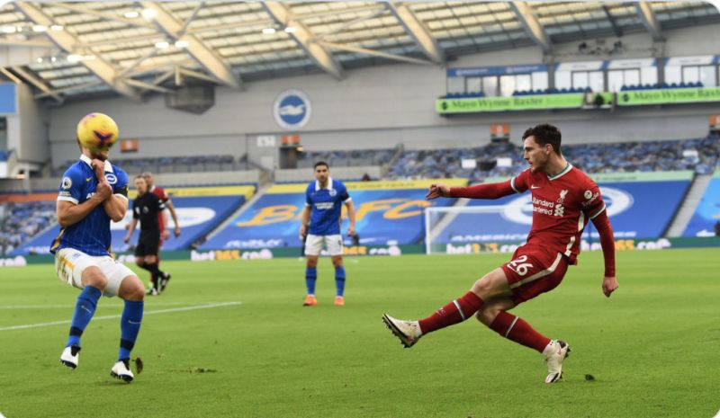 Angry Andy Robertson hits Twitter & slams refs after weird VAR decision that costs Liverpool 3 points