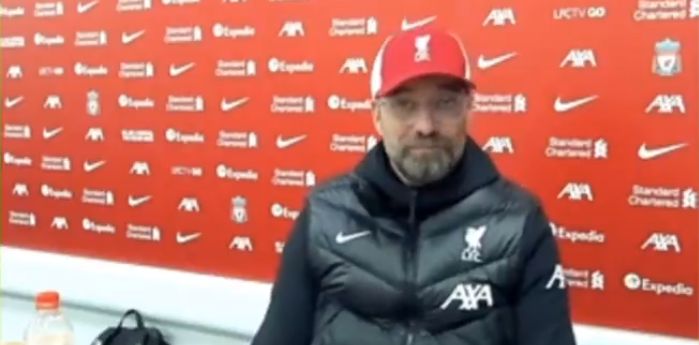 (Video) Klopp reveals Salah will resume Liverpool training today after testing negative for COVID-19