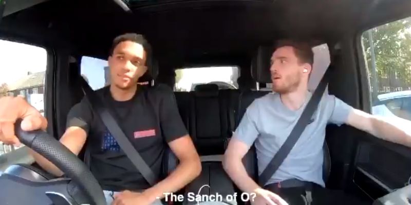 (Video) Trent reveals he’s “best mates” with reported Liverpool target Sancho