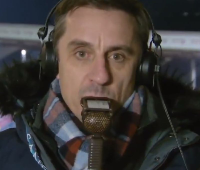 (Video) Gary Neville dismisses Liverpool threat in favour of rivals in title race dig