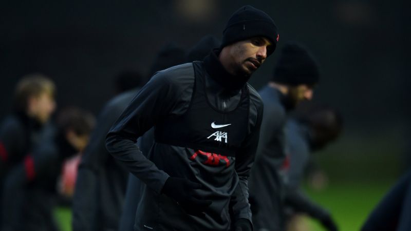 (Images) Matip hands Klopp potential boost ahead of United clash with return to training