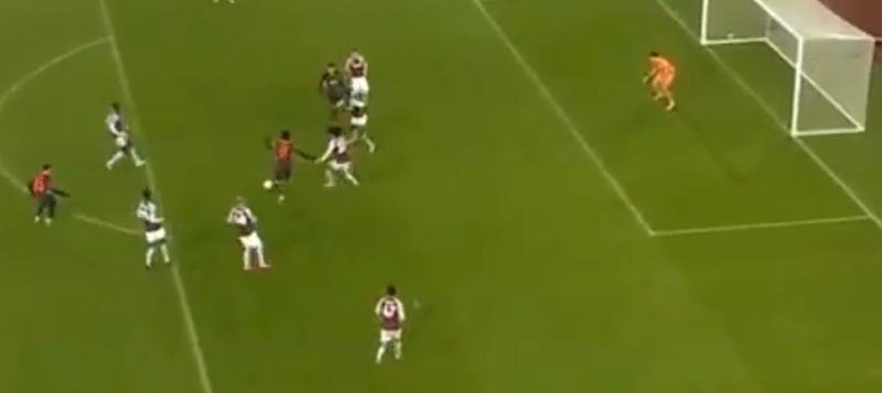 (Video) Mo Salah makes it four after great turn in Villa box