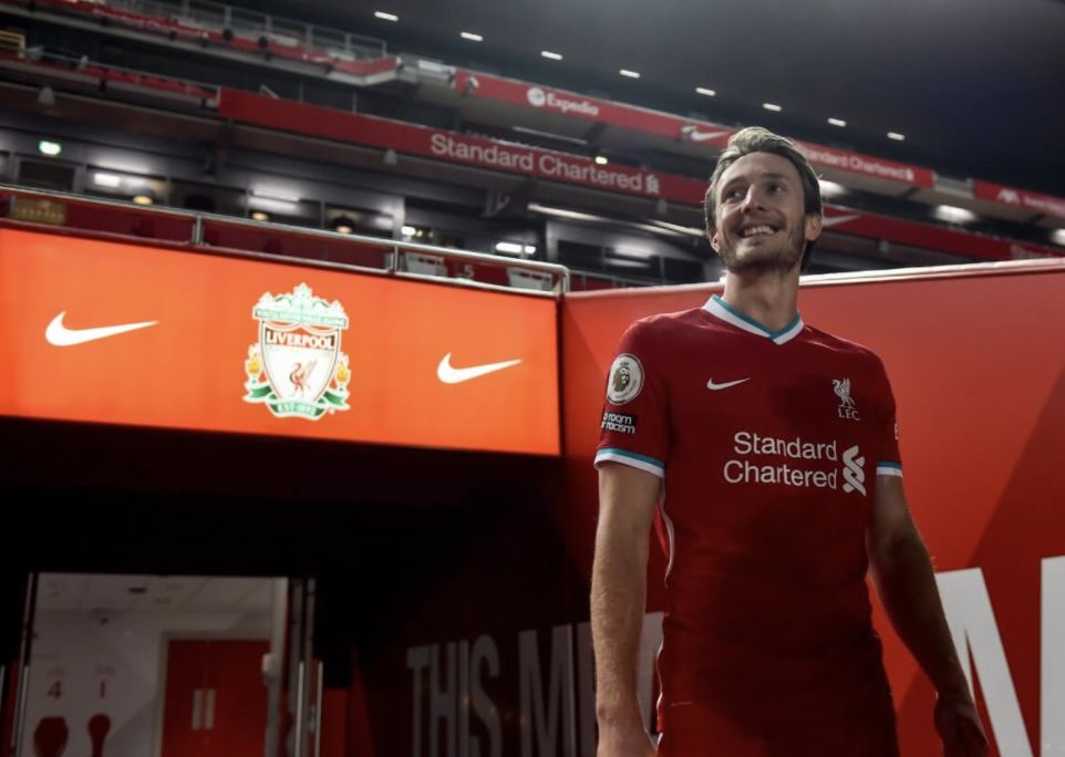 Ben Davies says Anfield pitch looks like a carpet in very endearing first interview
