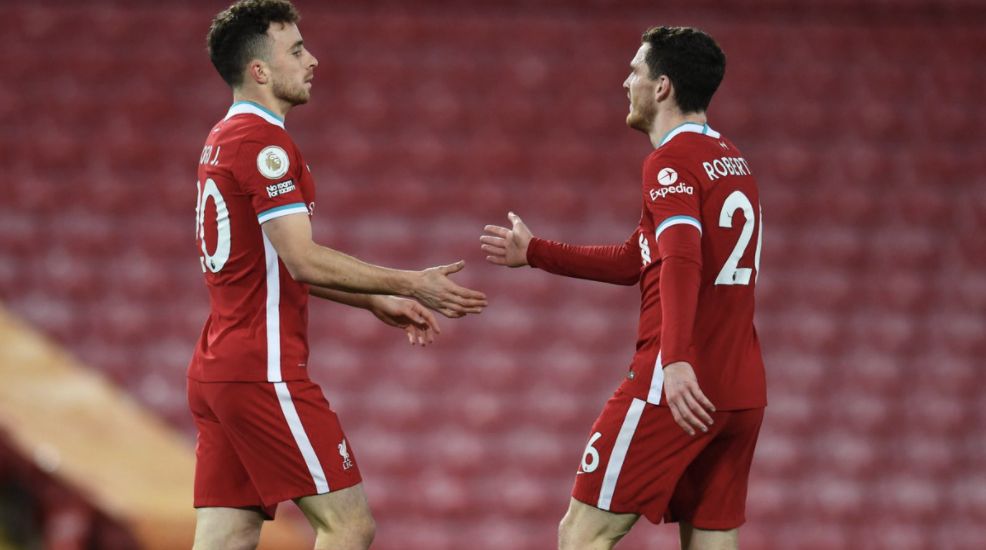 Andy Robertson buzzing over Diogo Jota return: ‘Looks really good in training, really sharp’