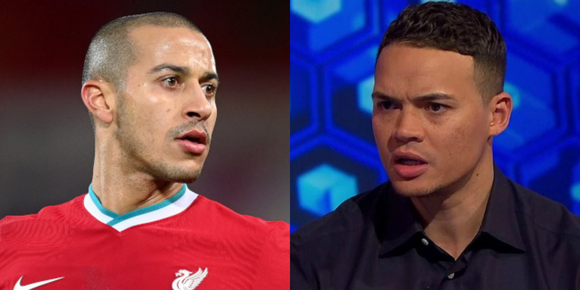 Jermaine Jenas offers advice to Liverpool star Thiago to improve his performances