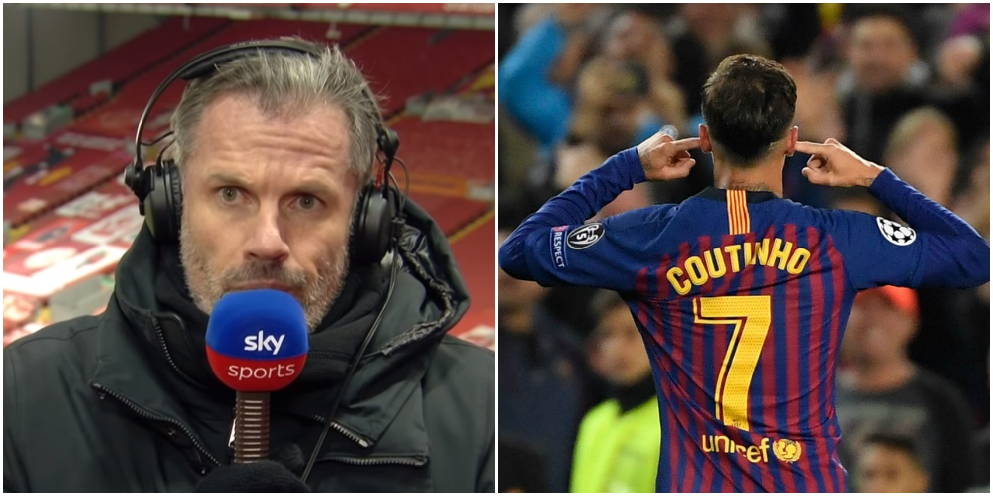 (Video) Carragher suggests Liverpool missing Coutinho-esque player