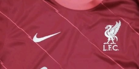 (Image) Potential Liverpool Nike home kit for 2021/22 leaked