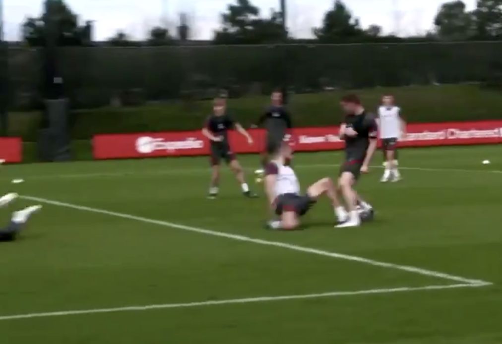 (Video) James Milner celebrates sending Nat Phillips for the Echo with sublime skill