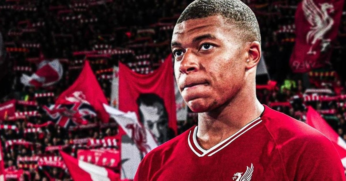 (Image) Whoops: UK newspaper accidentally include Mbappe in Liverpool squad