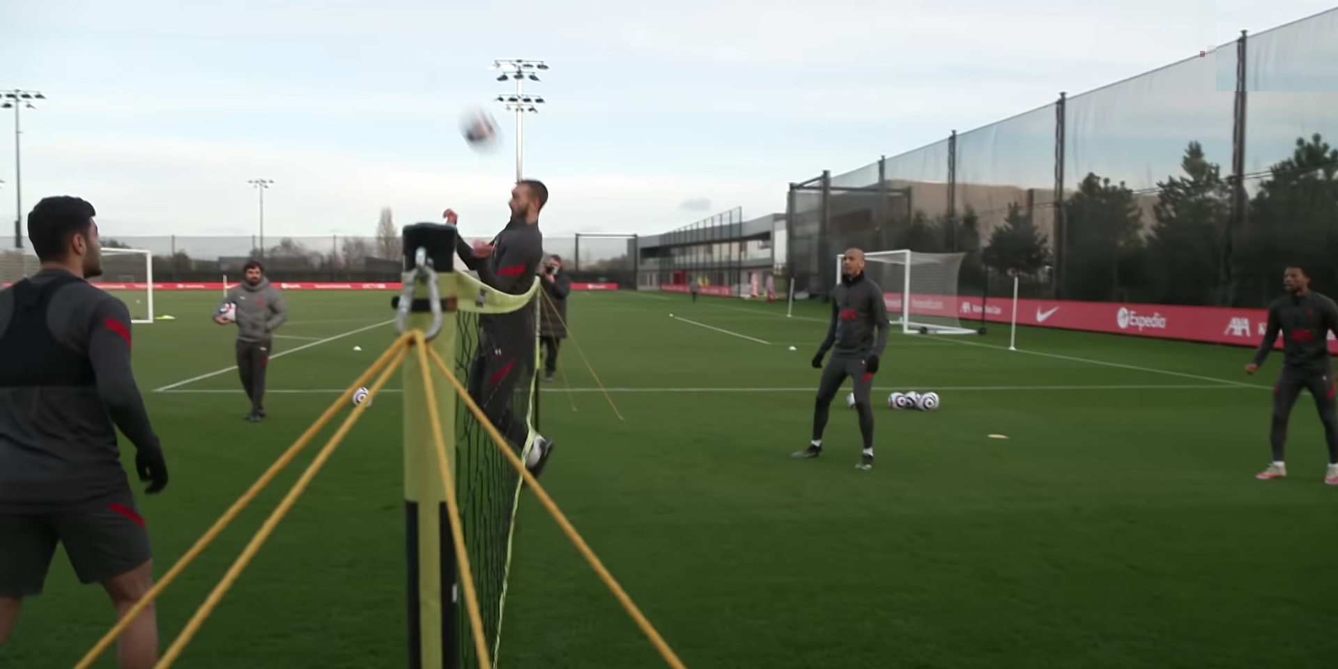 (Video) Phillips heads Thiago mistake in training because of course he does