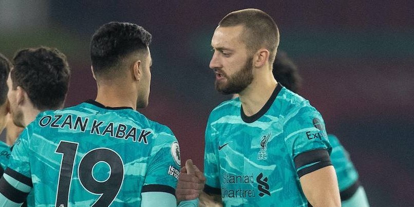Kabak and Phillips prove ex-Red’s pre-match comments utterly wrong after Arsenal clean sheet